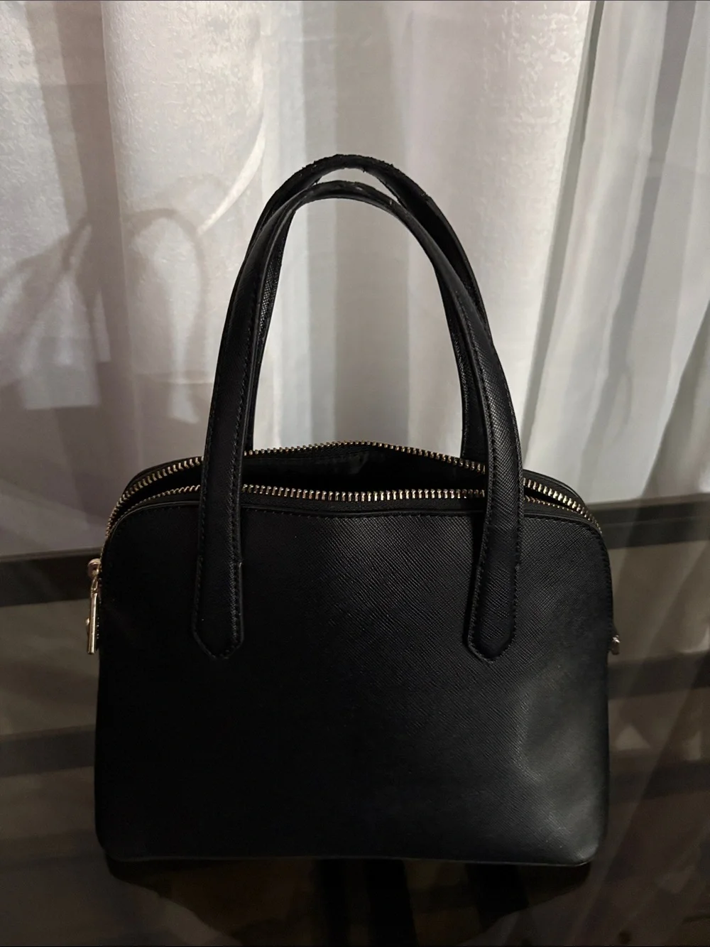kate spade Shuyler Medium black leather satchel